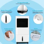 Climatiseur mobile 3-en-1 sans évacuation – Image 2