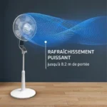 Ventilateur sur pied Rowenta Turbo silence extreme – Image 2